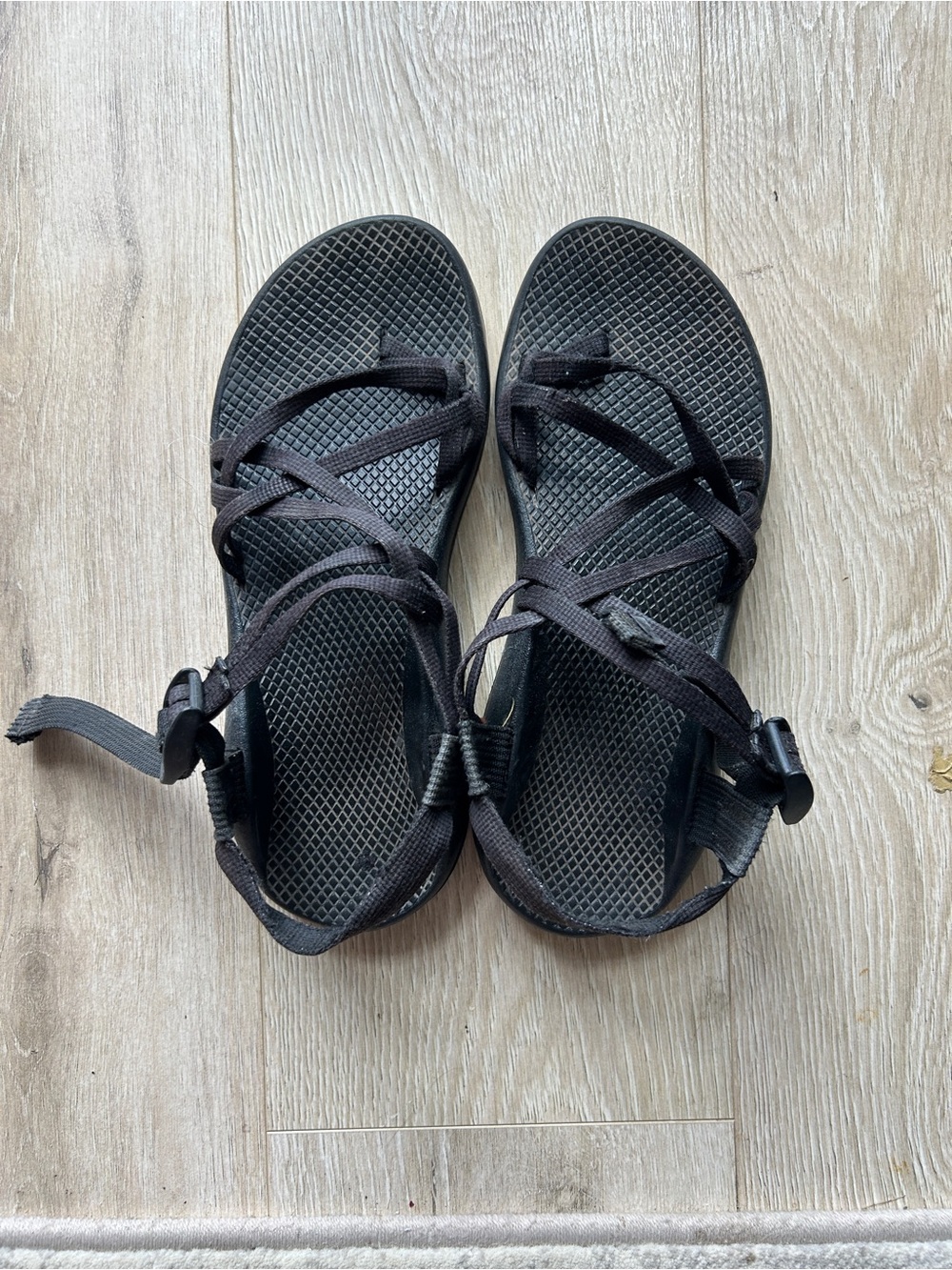 Black Double Strap Chacos